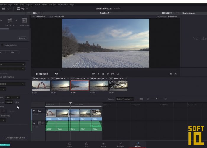 Как запустить davinci resolve без видеокарты